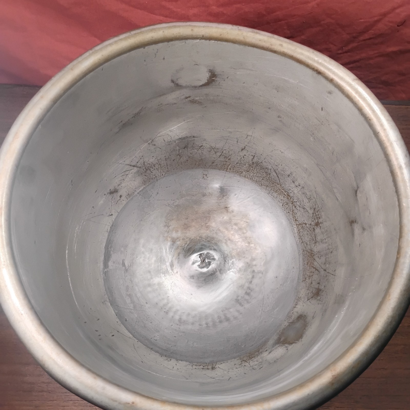 USED Hobart 12qt BOWL A-120-12 Steel Mixing Bowl (DAMAGED-for Parts NOT WORKING)