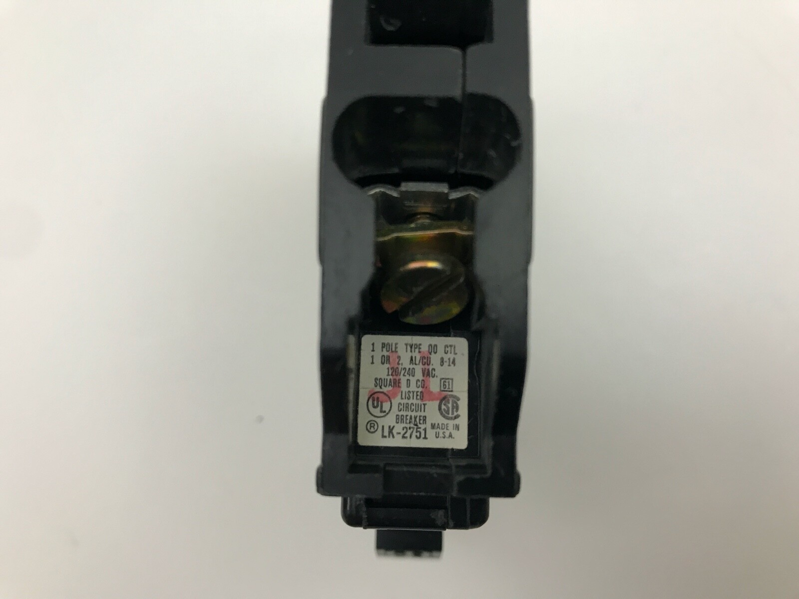 SQUARE D QO130 30A 1 POLE 30 AMP CIRCUIT BREAKER TYPE QO