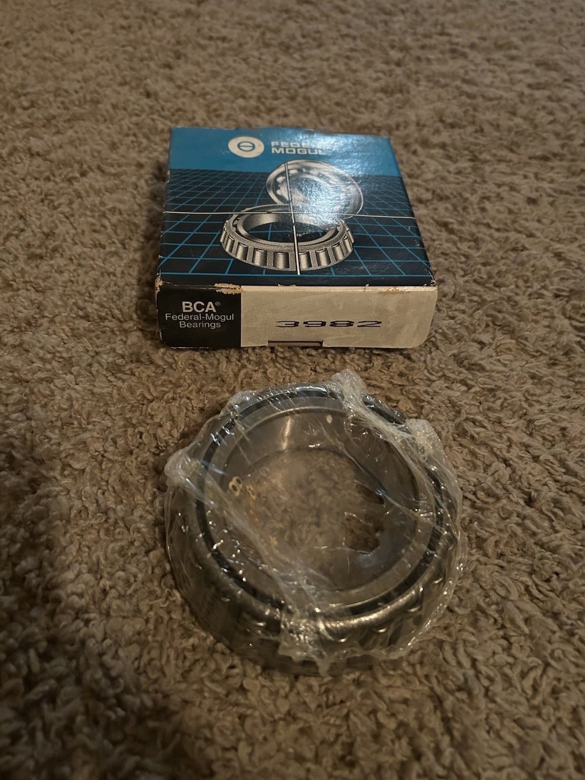 Federal Mogul Bower BCA 3982 Tapered Roller Bearing Cone