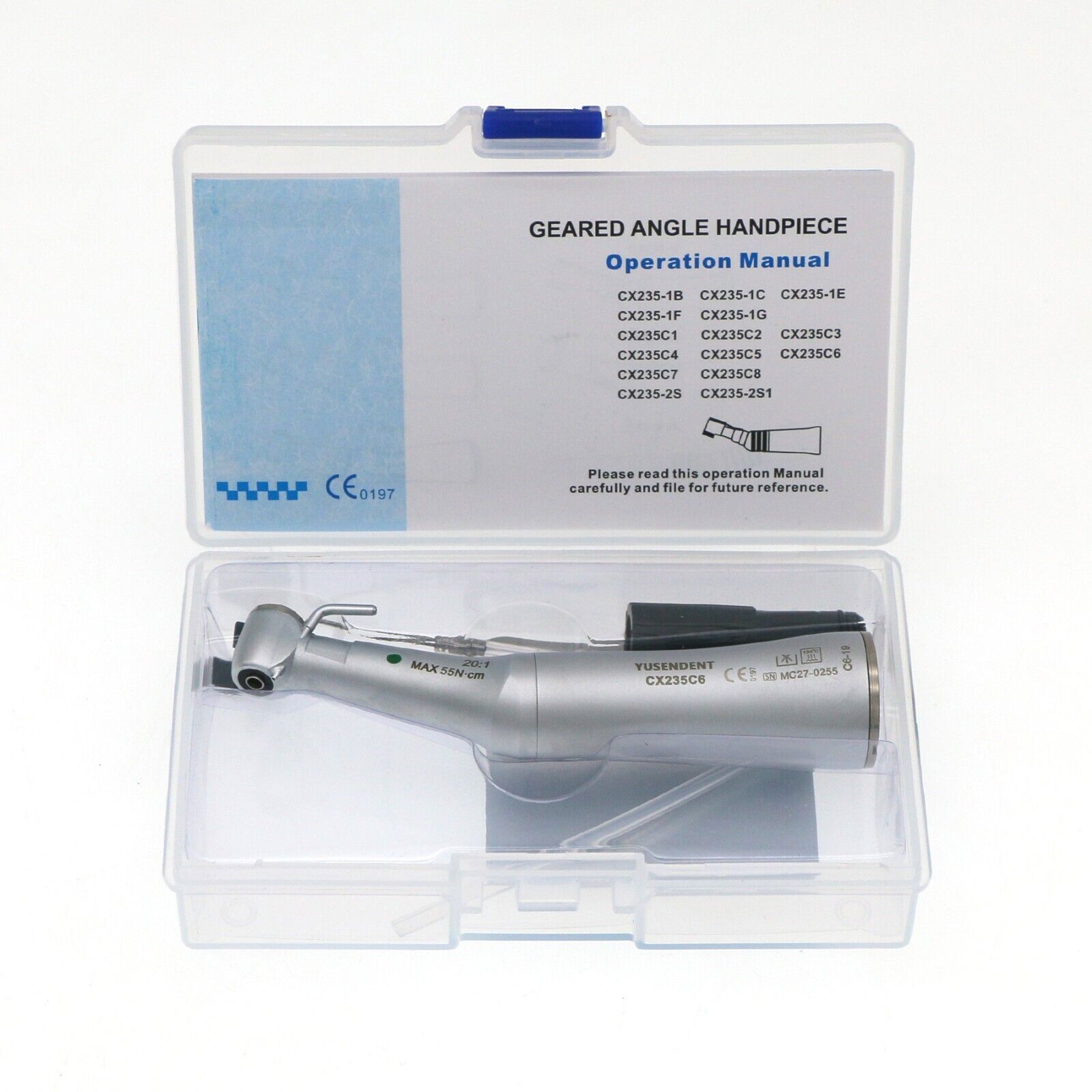 COXO 20:1 Dental Implant Surgical Handpiece Contra Angle Fiber Optic/CX235 C6-19