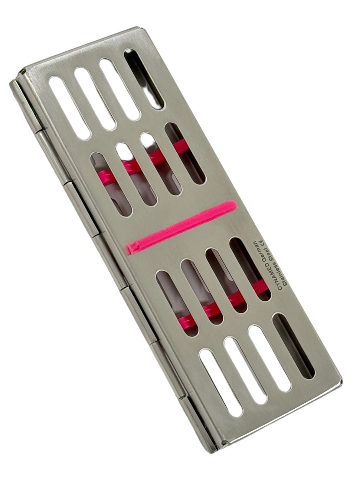 Dental Sterilization Tray With 5 Instrument Slots And Silicone Inserts – Artlab