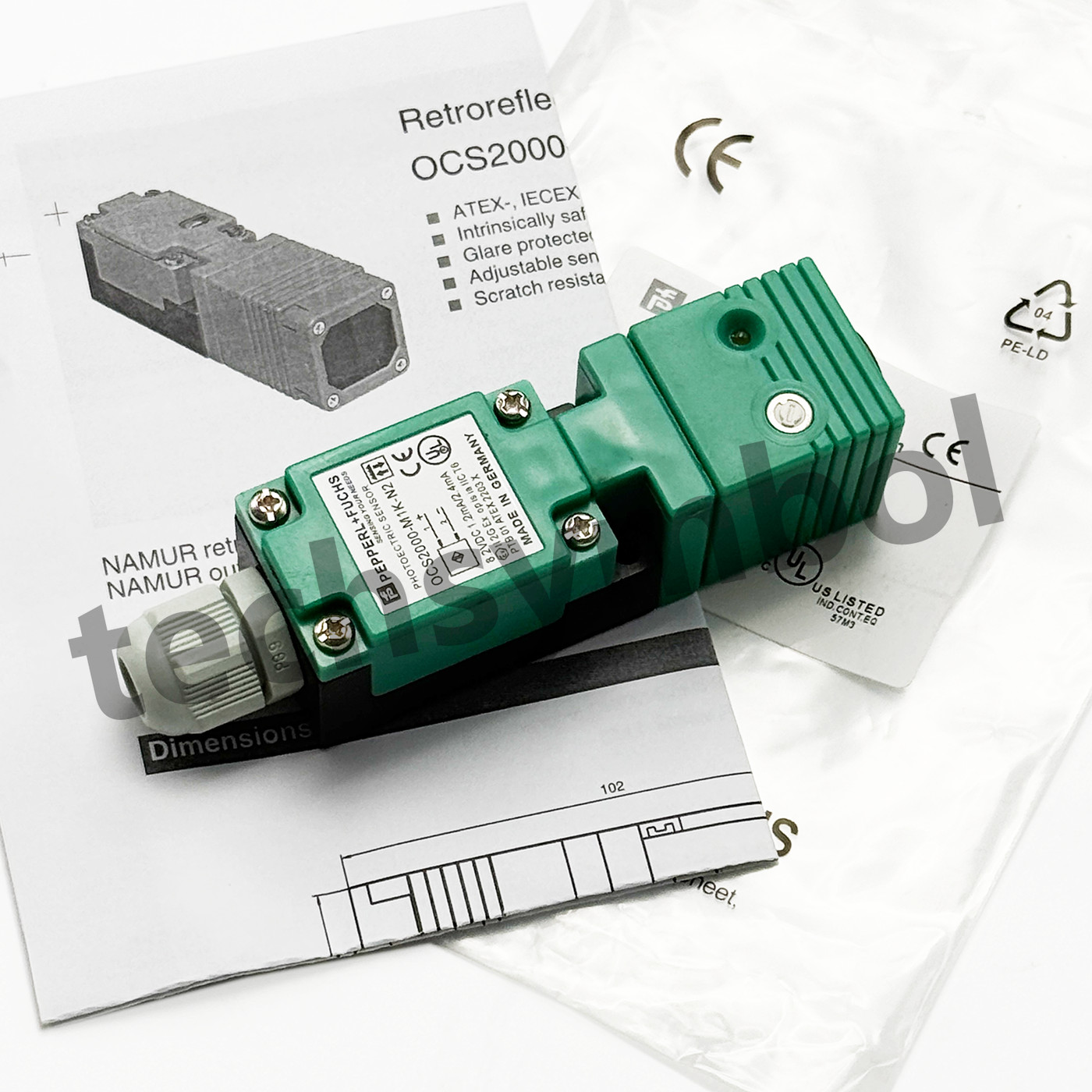 Brand New 1Pcs OCS2000-M1K-N2 for Pepperl+Fuchs Ultrasonic Level Sensor