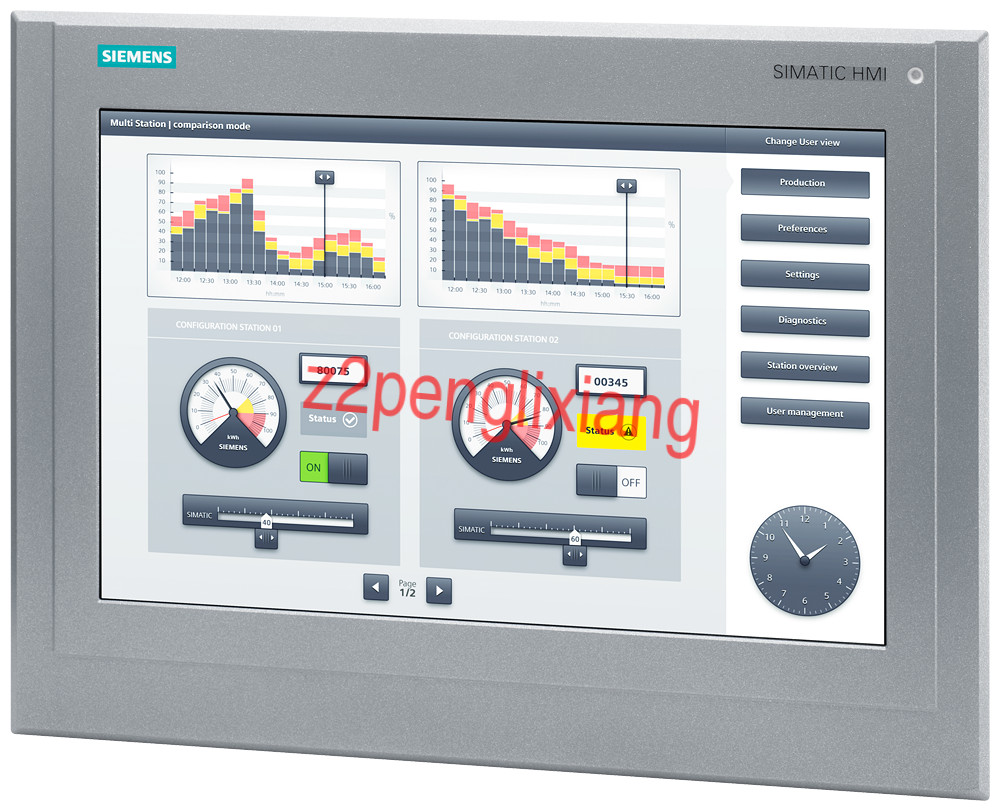 NEW SIEMENS SIMATIC HMI TP1500 6AV2124-0QC13-0AX0 6AV2124-0QC13-0AX0 Touch Panel