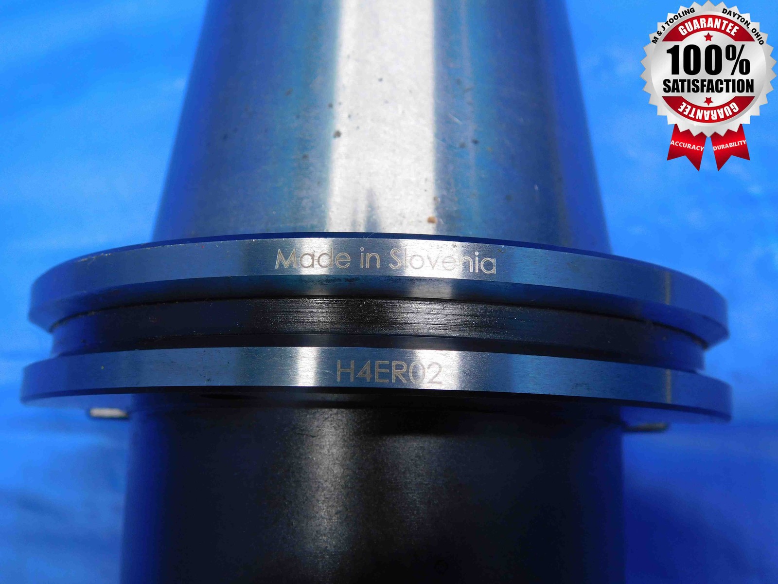 CAT50 ERICKSON 1 1/4 PILOT OD 1/2 KEY FACE MILL TOOL HOLDER COOL. CV50BSMC125350