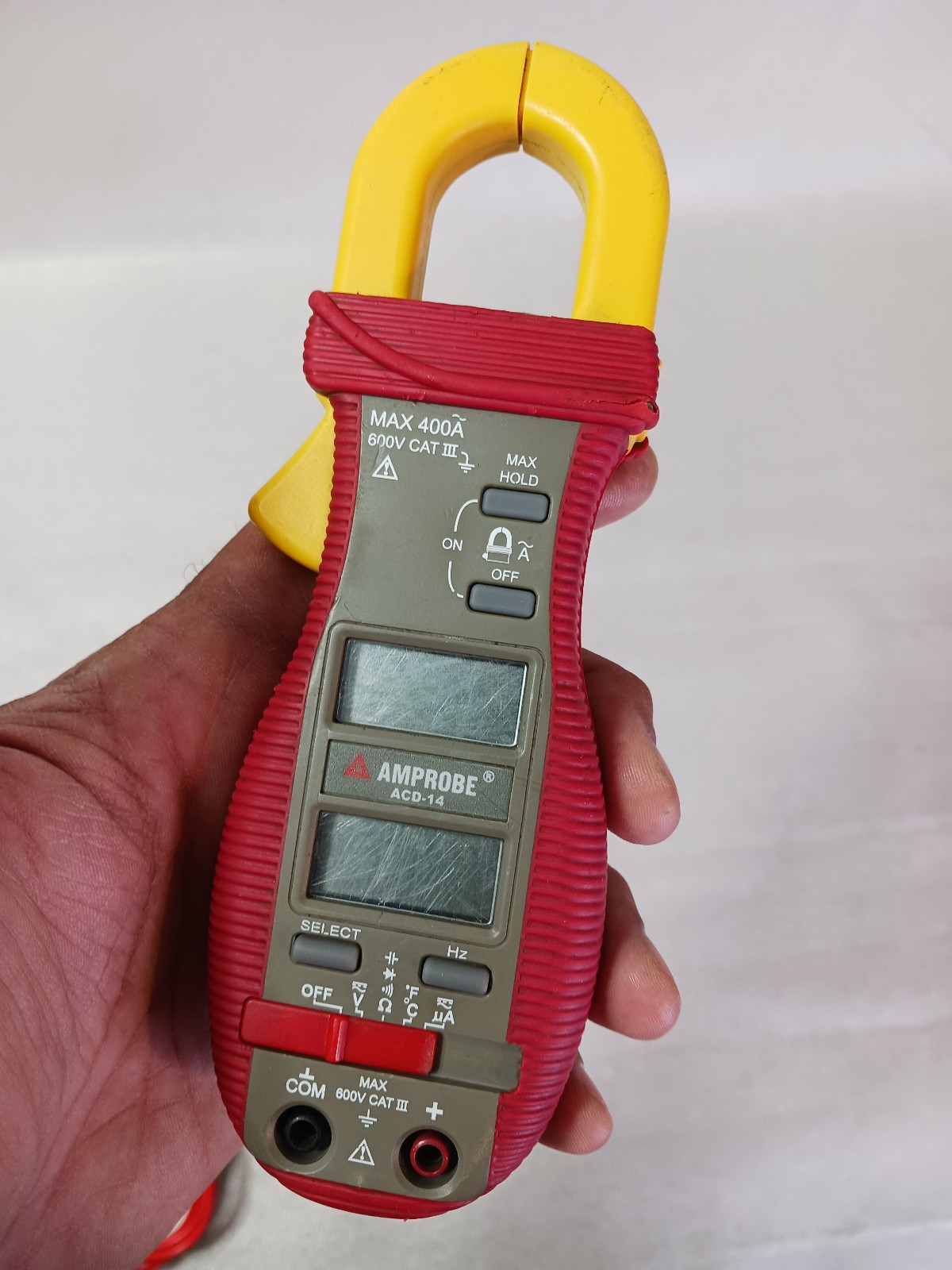 Amprobe ACD-14 Digital Clamp Multimeter w/ Fluke Leads