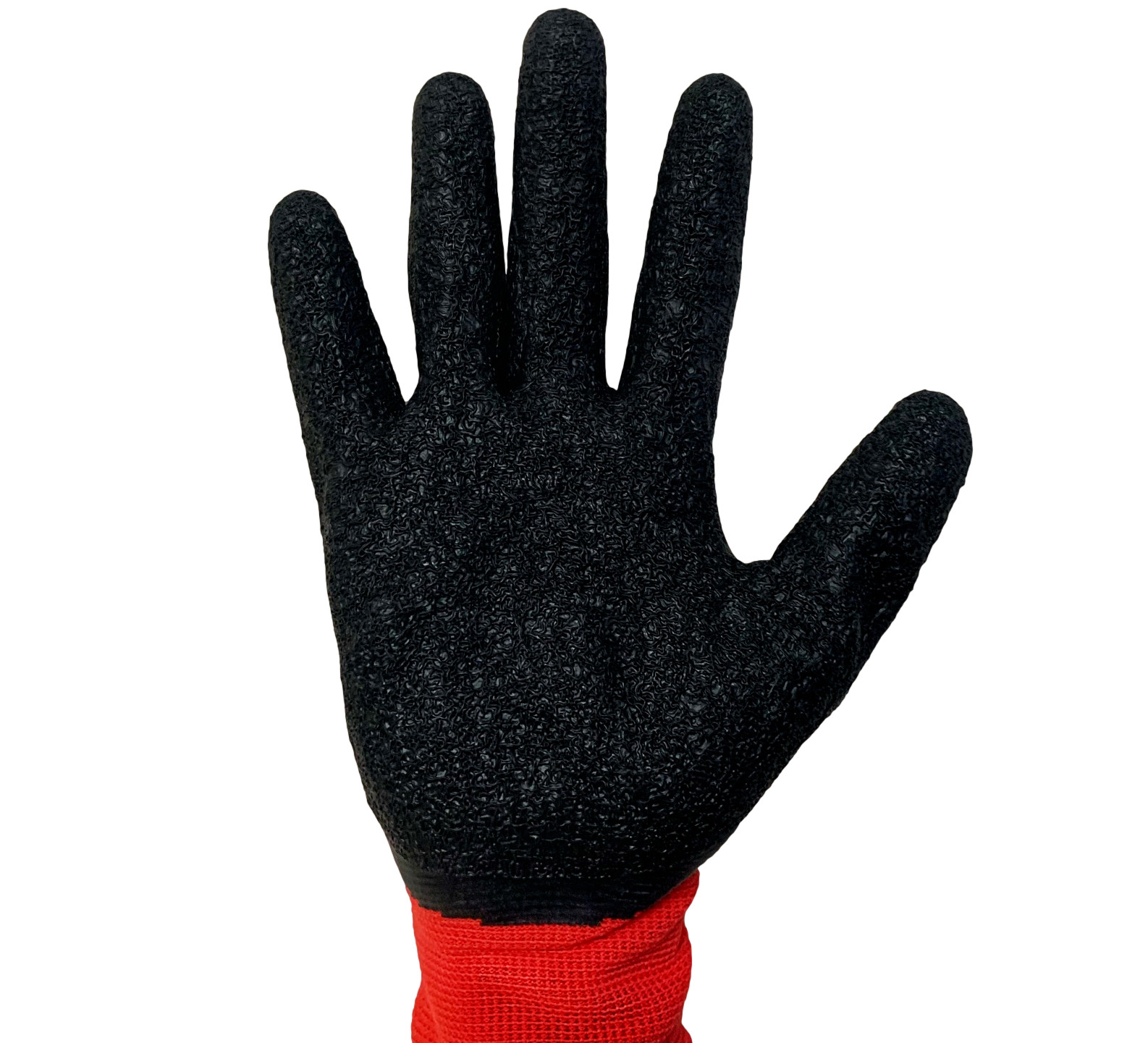 12 Pair A-Grip Red Safety Work Gloves Latex Coated Grip Cut Resistant ALL SIZES