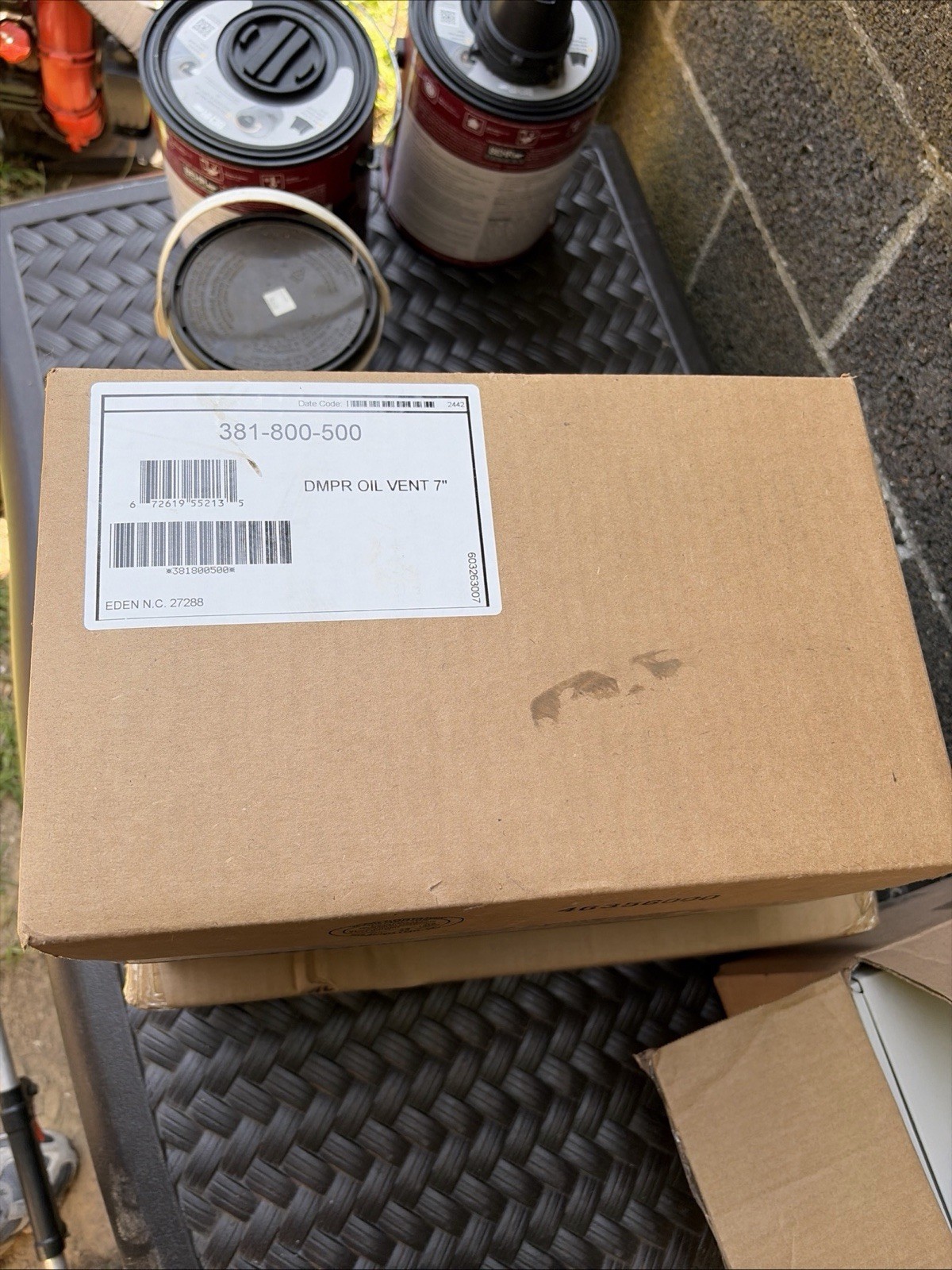 OVD-7 Weil-McLain 381-800-500 Boiler Oil Vent Damper Assembly 7” FIELD CONTROLS