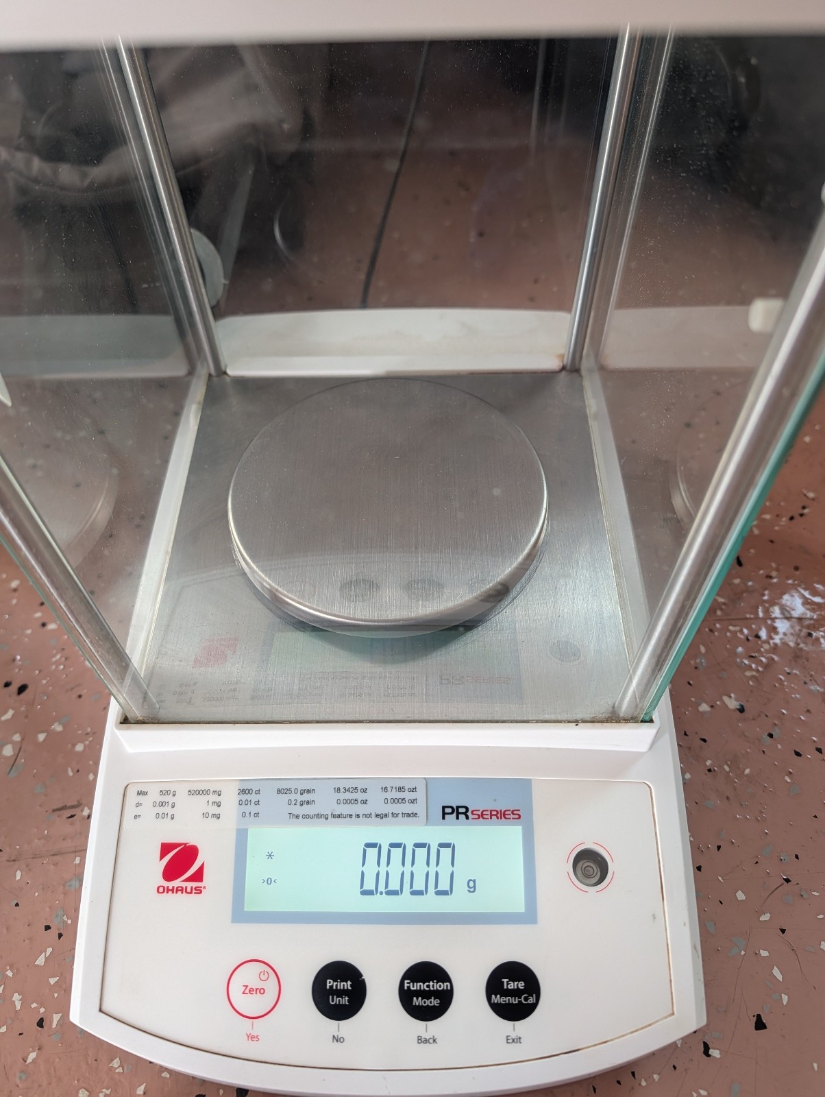 Ohaus PR523N/E PR Series Scale With Power Supply