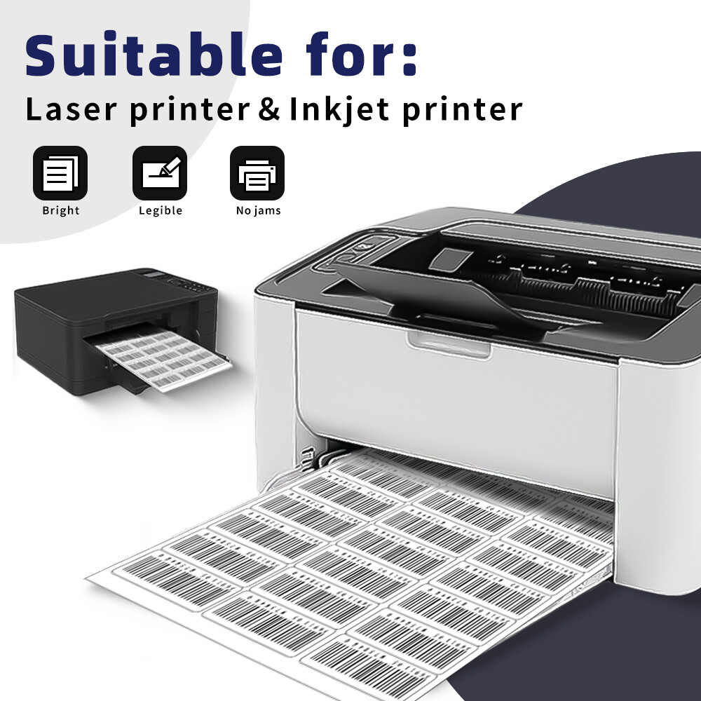 4″x5″ Shipping Label Sheets – Address Labels Stickers for Laser Inkjet Printer
