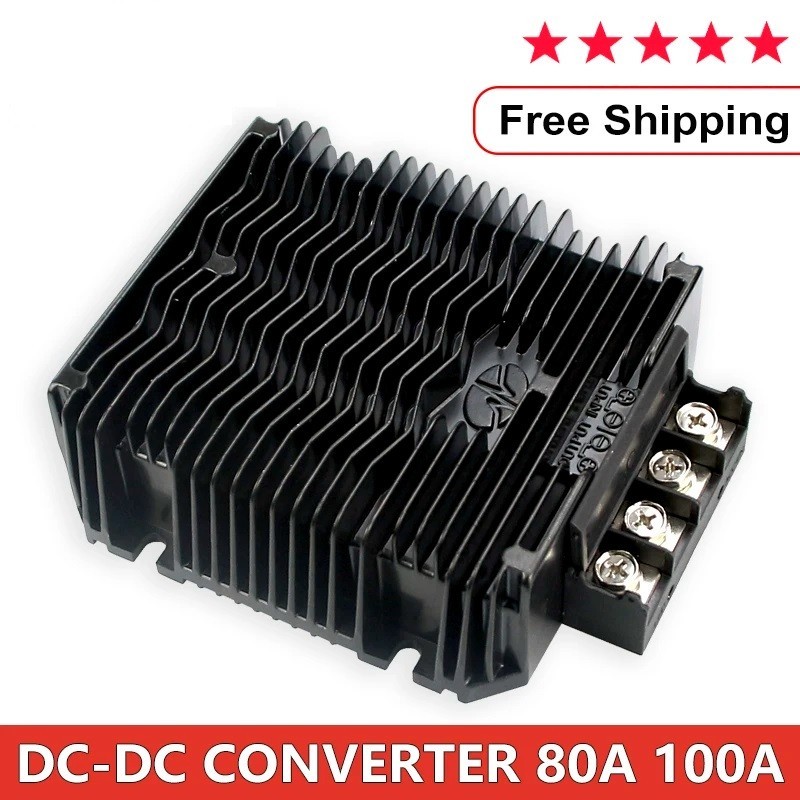 DC DC Converter 24V 36V 48V 60V 72V To 12V/13.8V Step Down Voltage Reducer