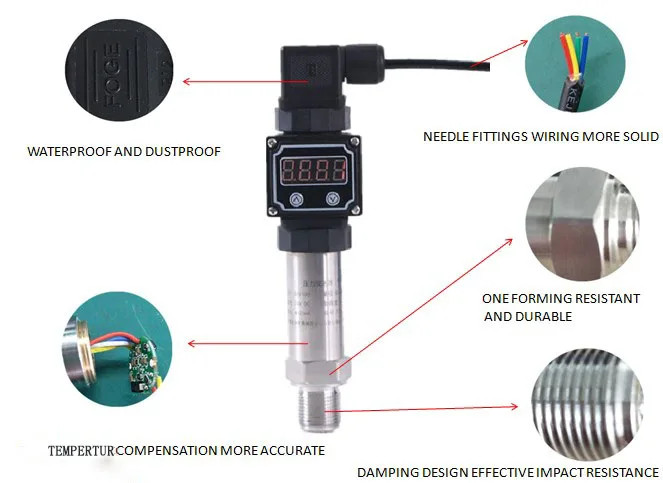 New Industrial Factory Direct Sale High Precision Pressure transmitter