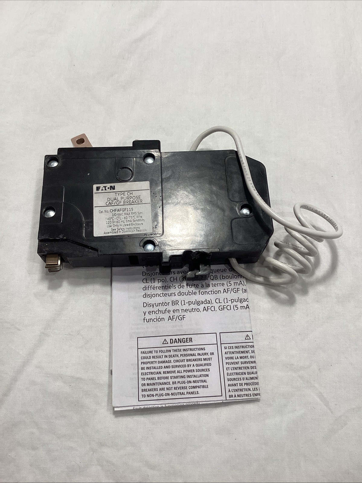 Eaton CHFAFGF115 Used