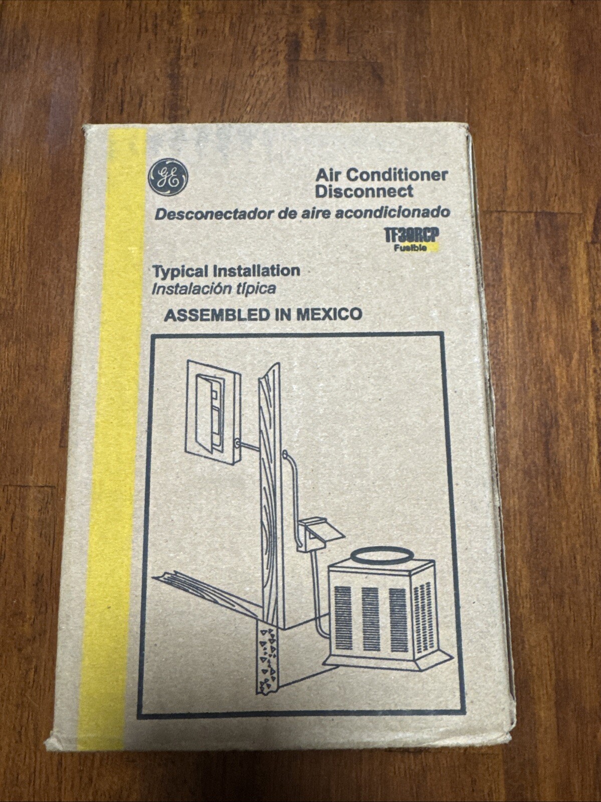 GE TF30RCP 240V 30A AC Disconnect Safety Switch – Gray