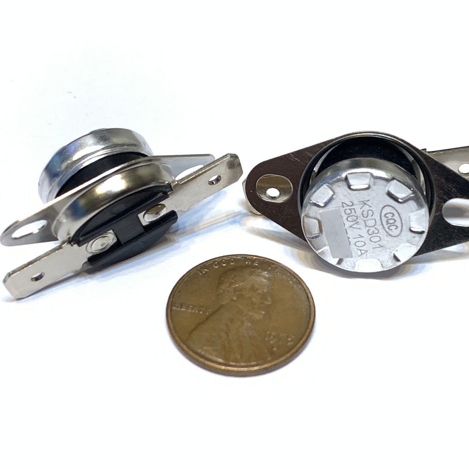 2 Pieces N/C 60ºC 140ºF normally closed Thermal Thermostat switch KSD301 C26