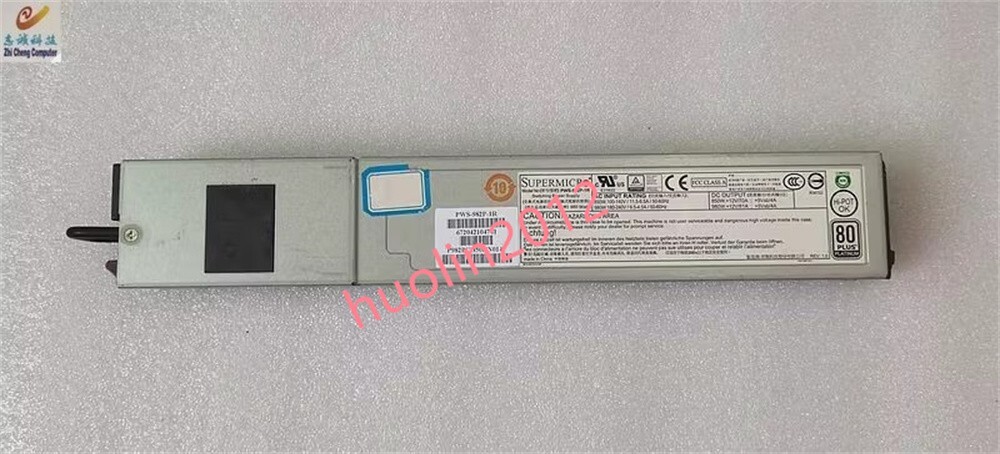 1pcs used SUPERMICR 980W PWS-982P-1R