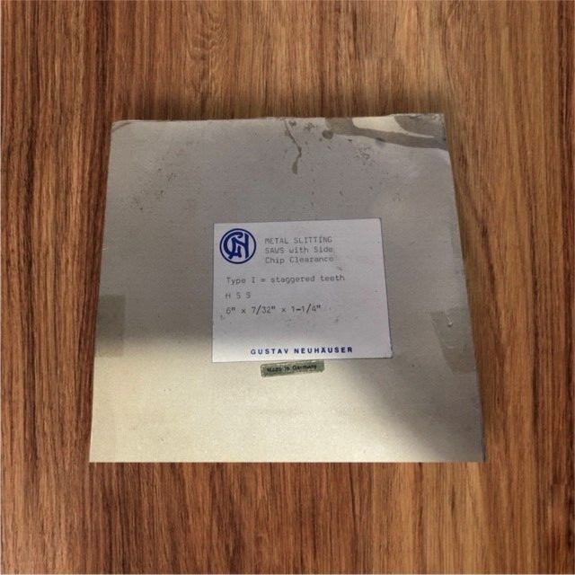 Controx Type I Staggered Teeth HSS 6 x 7/32 x 1 1/4 Saw