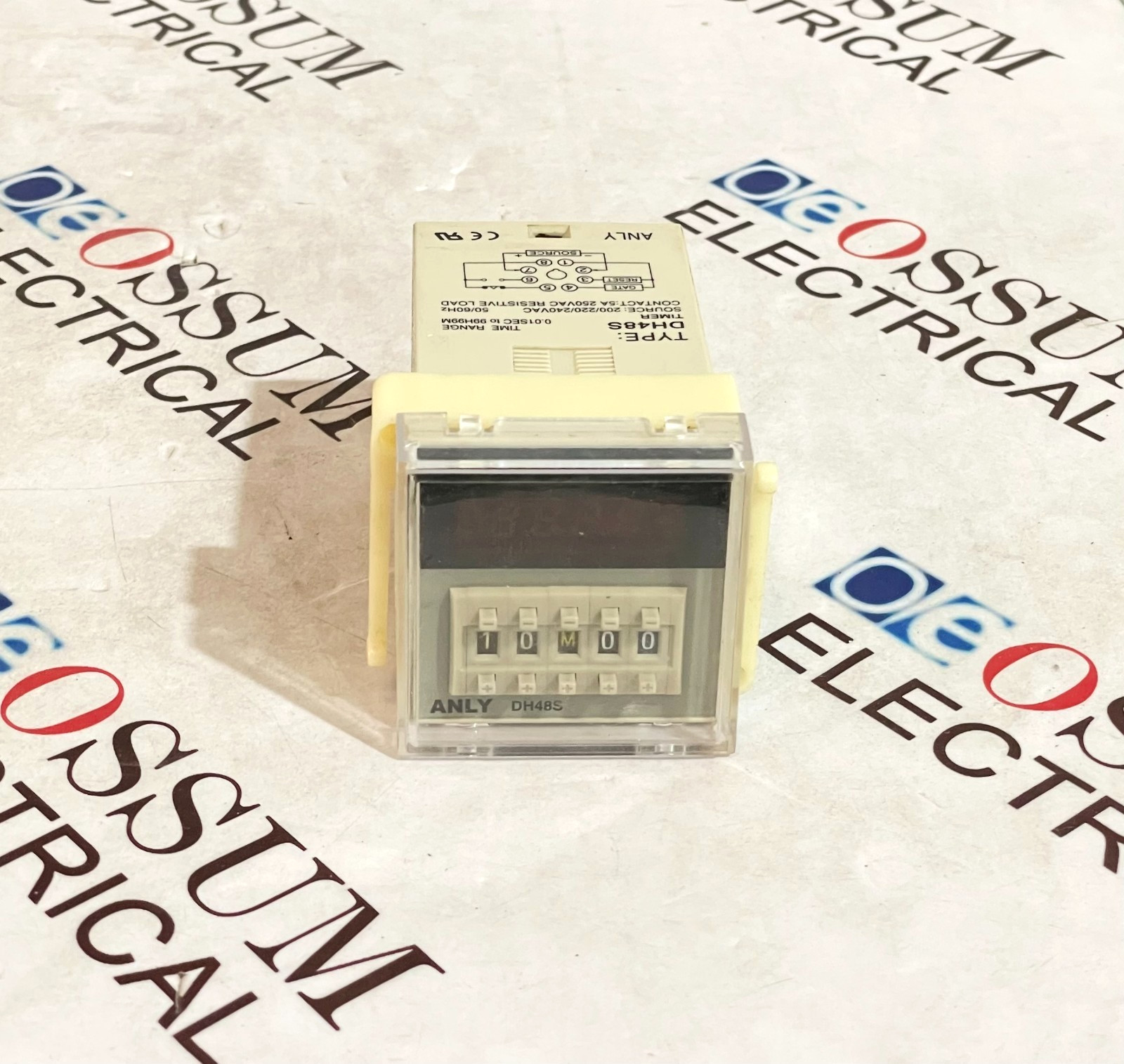 ANLY ELECTRONICS DH48S DIGITAL TIME DELAY RELAY 0.01S-99H&99MIN FREE FAST SHIP