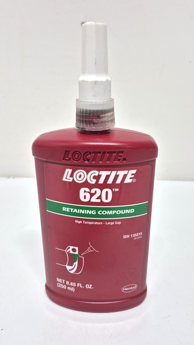 Loctite 620 250mL Retaining Compound 62070 Exp 08/2027 Made in USA