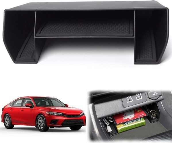 2024 2023 Center Console Organizer Tray for 11th Gen Style: Civic Console Tray