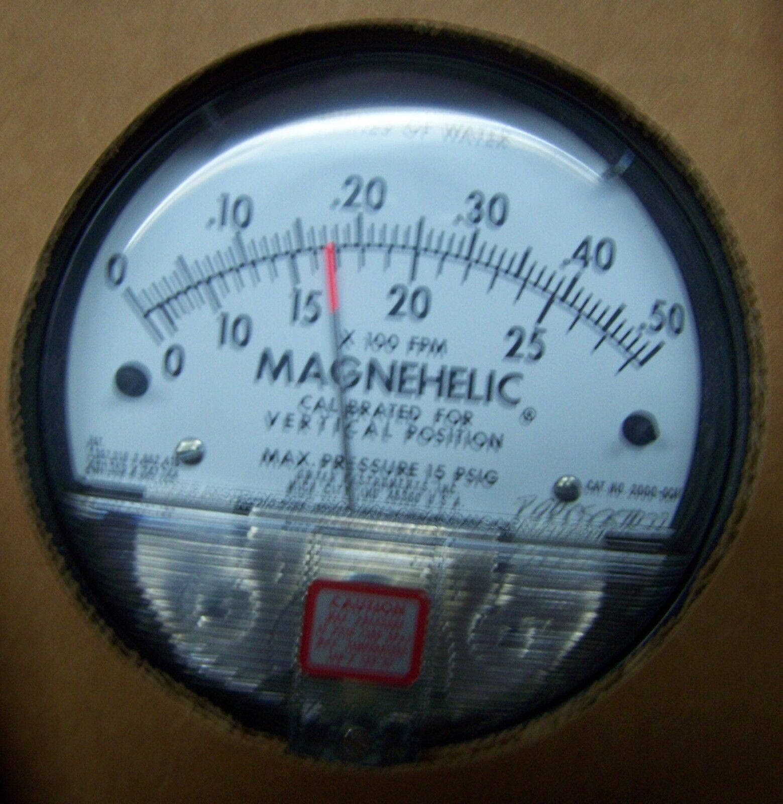 Dwyer 2000.0 AV Magnehelic Pressure Gauge
