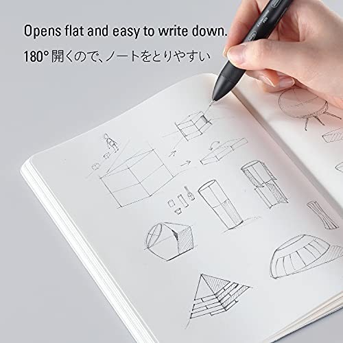 A5 Red Blank Notebook 96 Sheets 5.8 x 8.3 Inches Ideal for Writing and Drawing