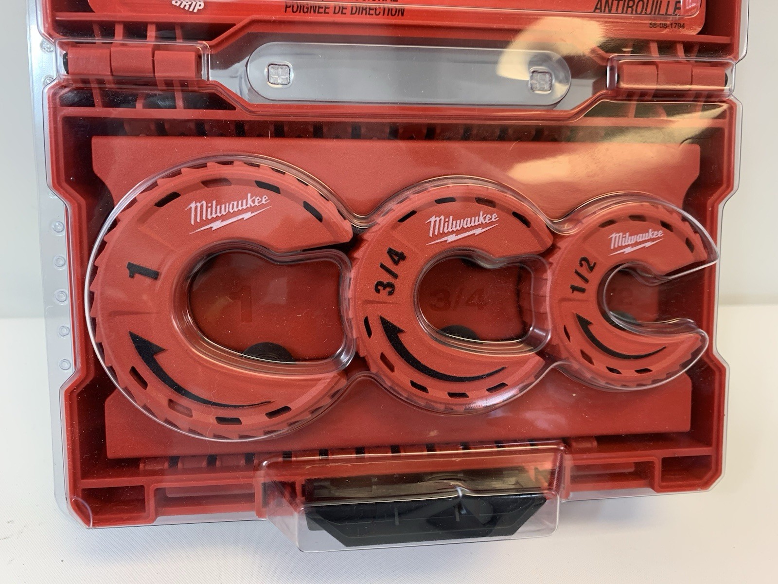 NEW Milwaukee 48-22-4263 3 Piece Close Quarters Tubing Cutter Set
