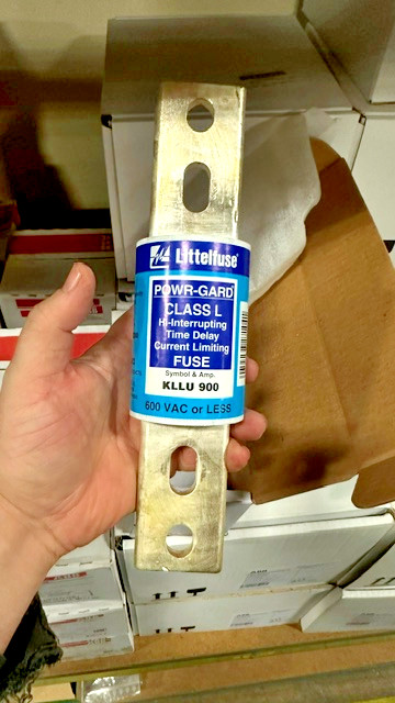 Littelfuse 900A 600VAC Fuse KLLU900