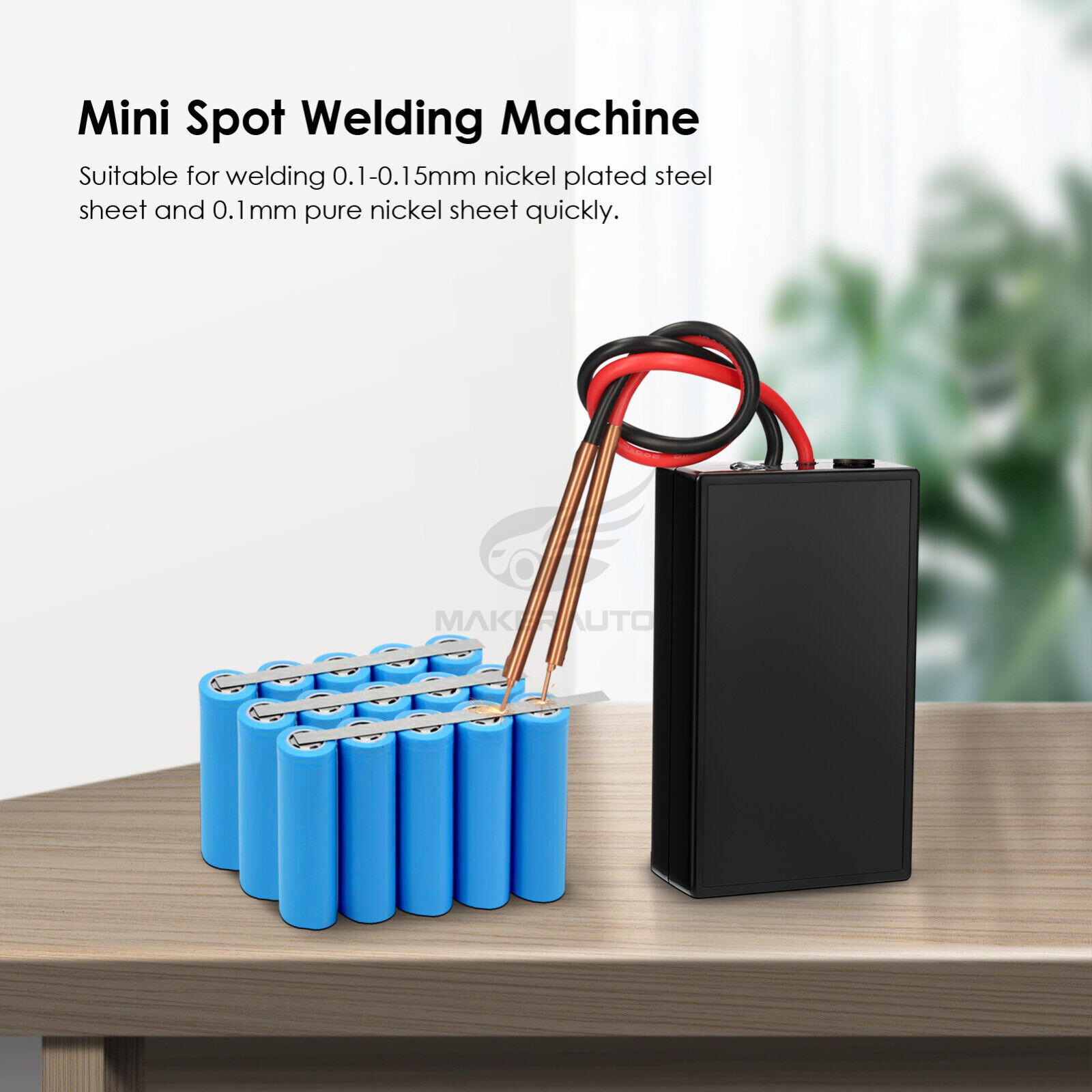 Portable DIY Mini Spot Welder Machine 6 Gears For 18650 Battery Welding Tool Kit