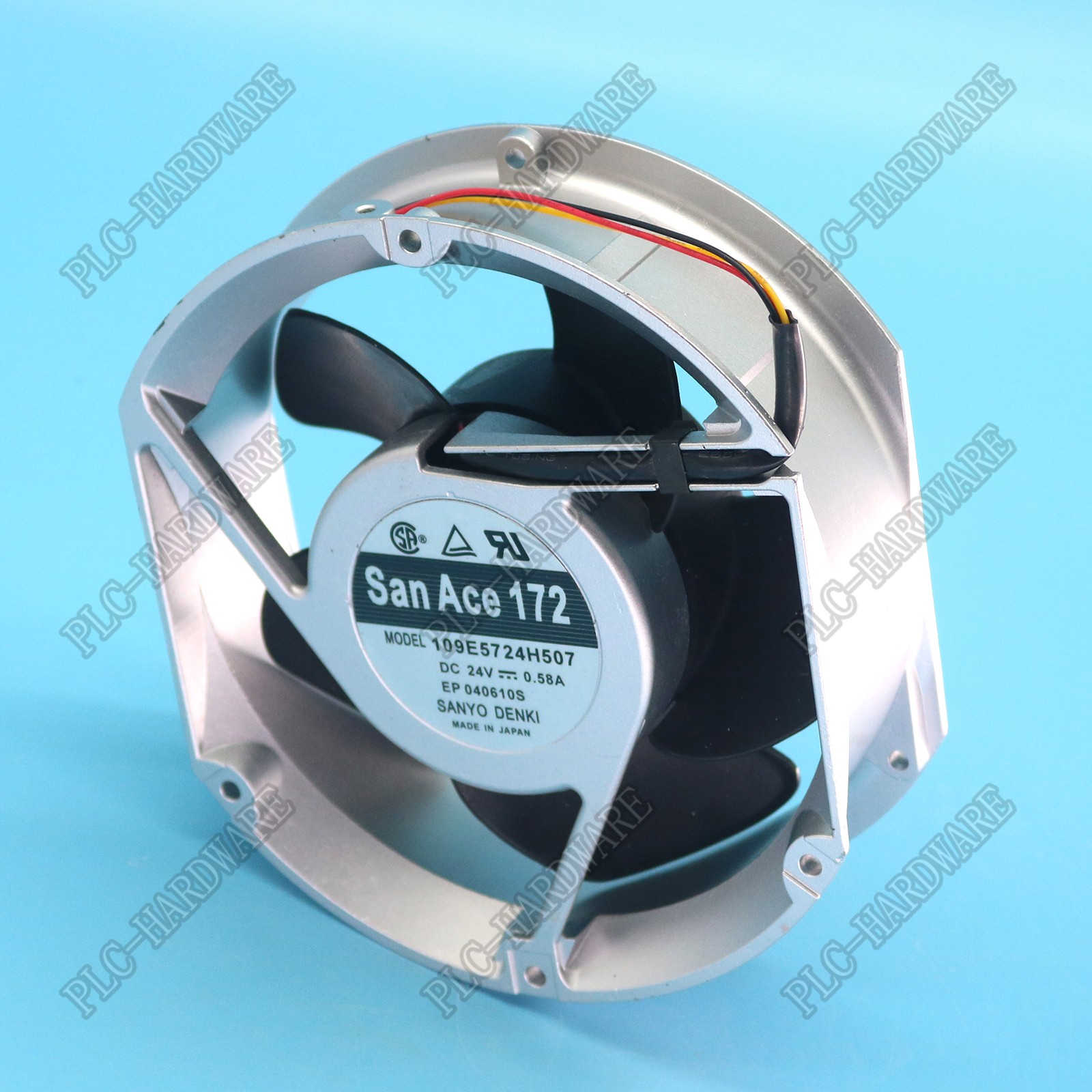 New 109E5724H507 fan 24V 0.58A 172*150*51mm 3pin For SANYO