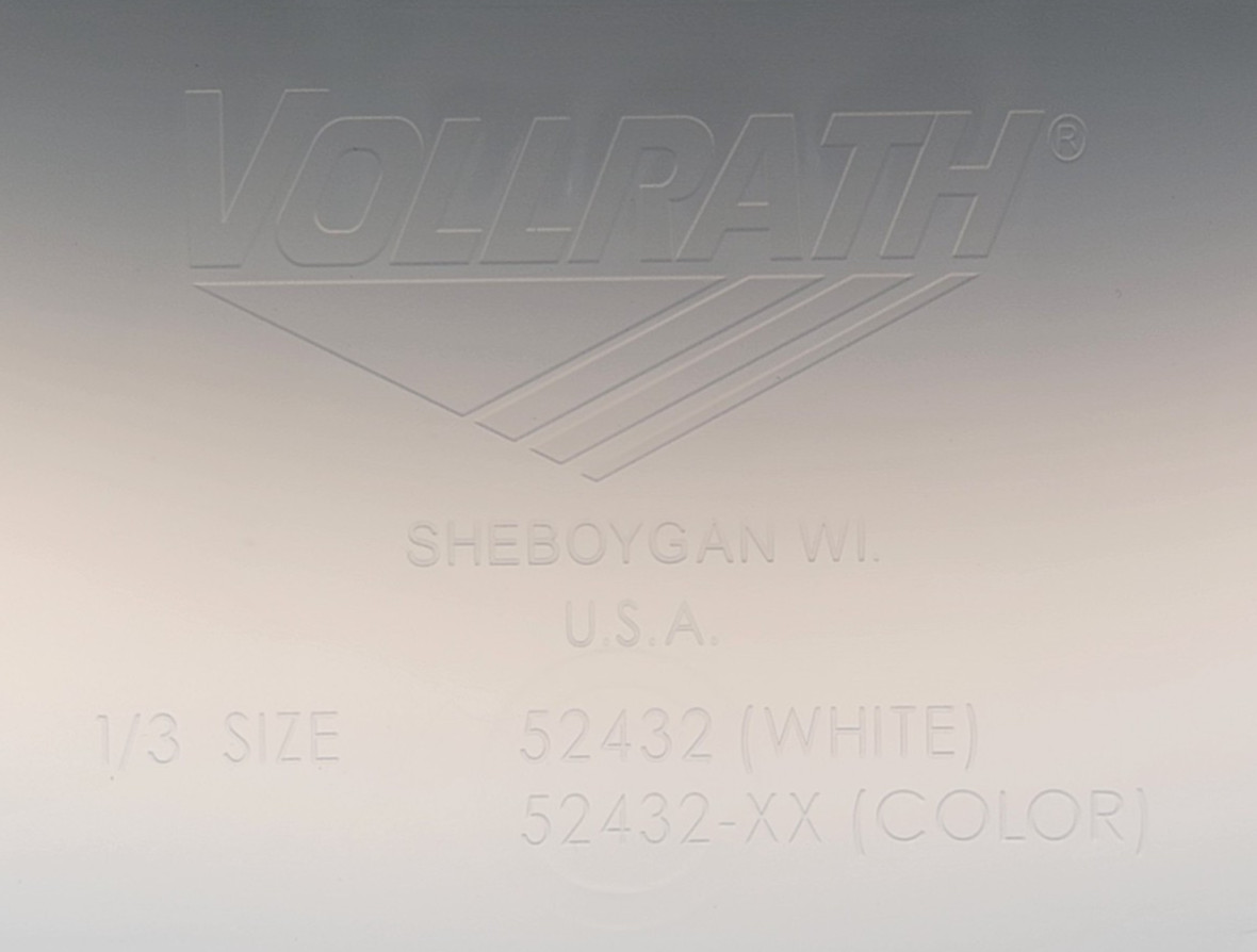 (6 Pack) Vollrath 52432 Super Pan V 1/3 Size Flexible Steam Table Hotel Pan Lid
