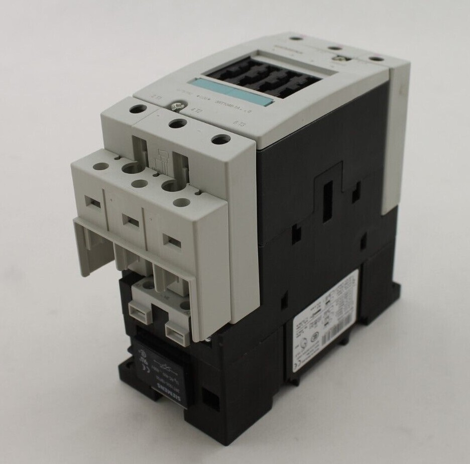 Siemens 3RT1046-1AV60 Contactor + 3RH1921-1EA11 Auxiliary