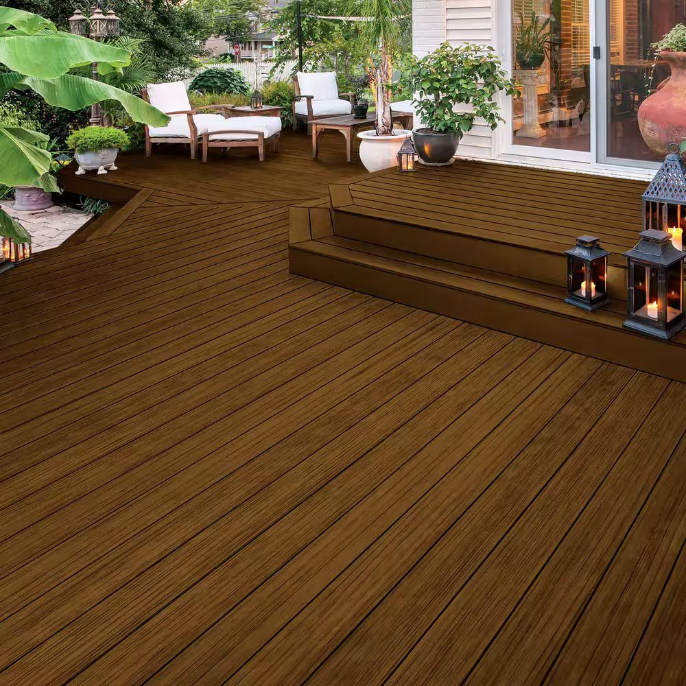 Maximum 5 Gal. Canyon Brown Transparent Exterior Stain and Sealer in One