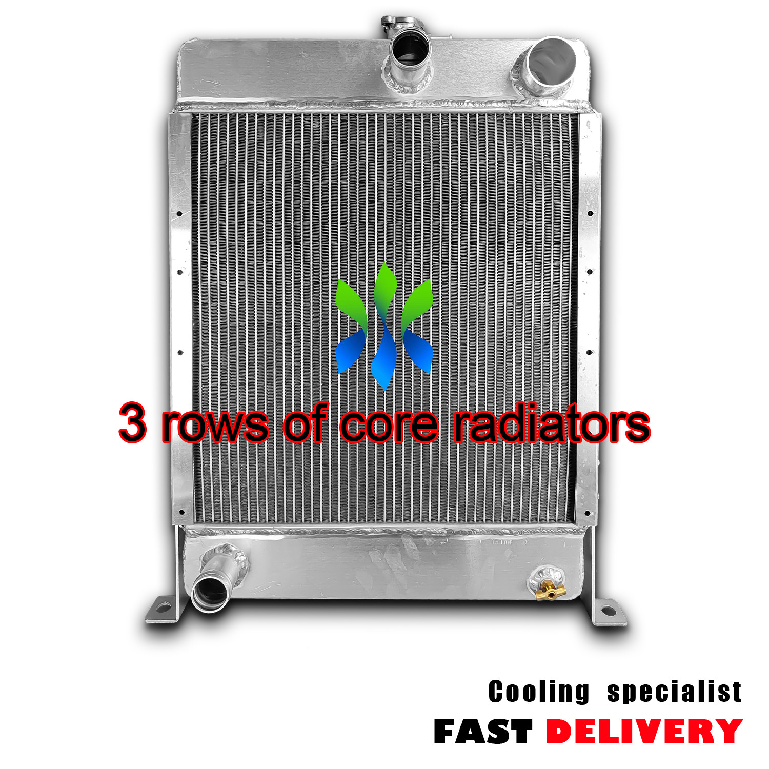 Aluminum Radiator fits David Brown 990 995 996 1212 1210 K922003 / Case K922058