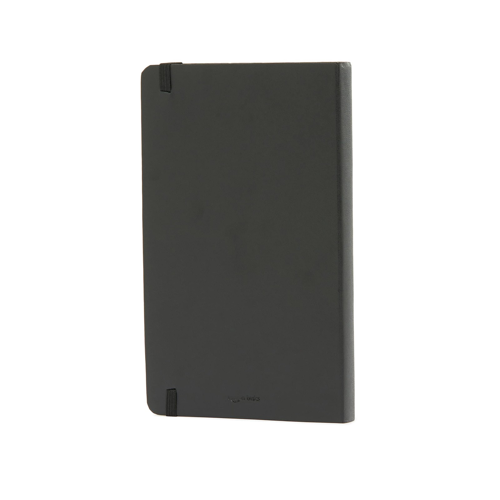 Amazon Basics Classic Lined Writing Notebook for Note Taking 1 Pack, Black