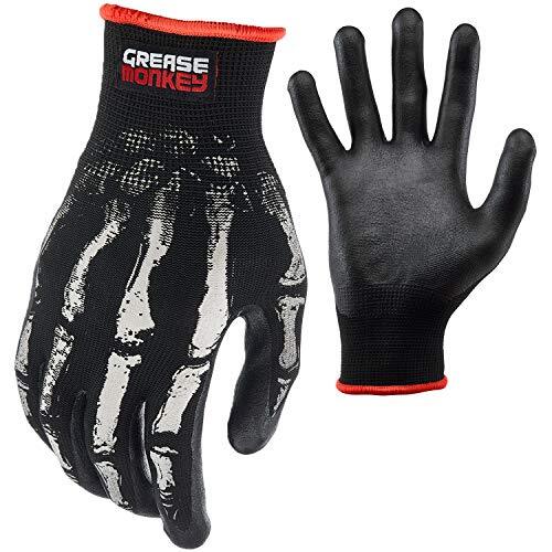Guantes Mecanicos De Nitrilo De Espuma Bone Series Con Agarre, Guantes De Tr…