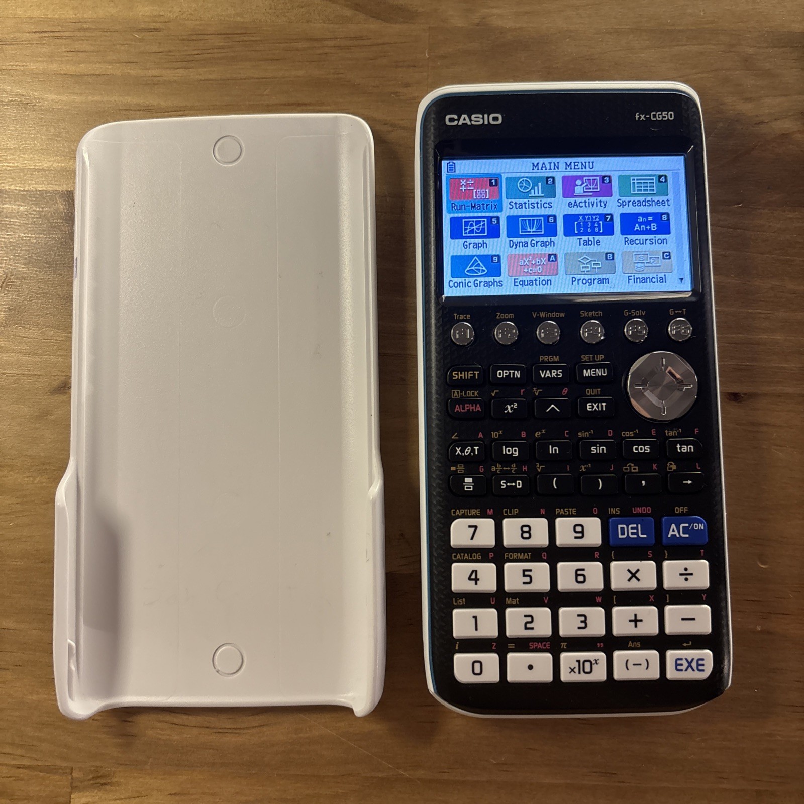 Casio FX-CG50 Graphing Calculator – Black/White -tested