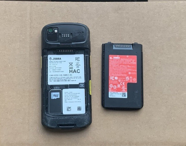 USED Zebra TC53 Phone Barcode Scanner TC5301 Android OS Business Shop Inventory