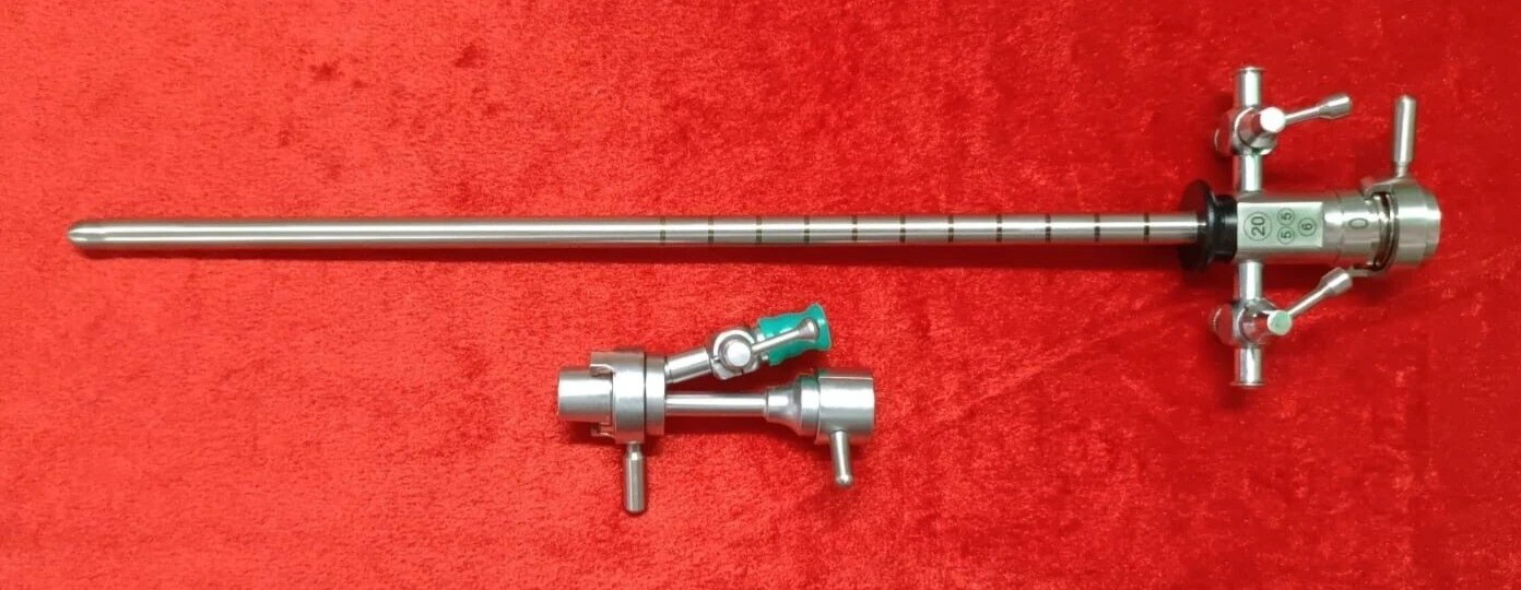 9pc Laparoscopic Surgery Set 10mm & 5mm Reusable Instruments