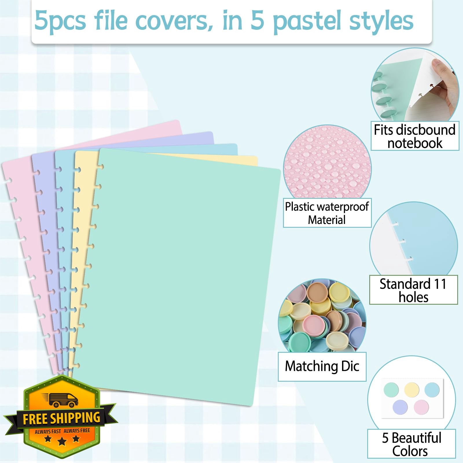 gisgfim discbound notebook cover Macaron