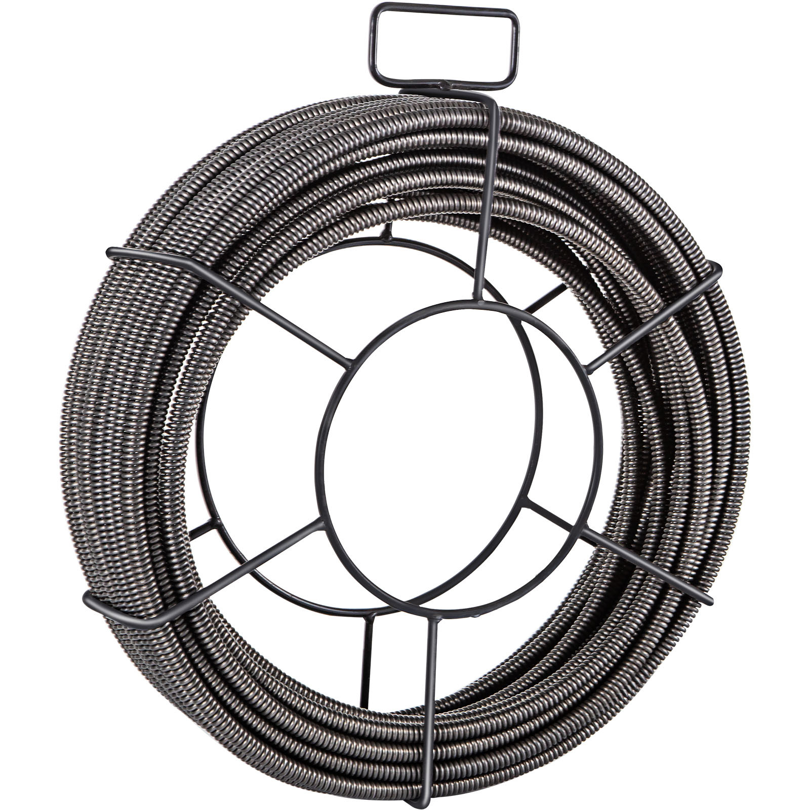 VEVOR Drain Cable Sewer Cable 75Ft 3/8In Drain Cleaning Cable Auger Snake Pipe