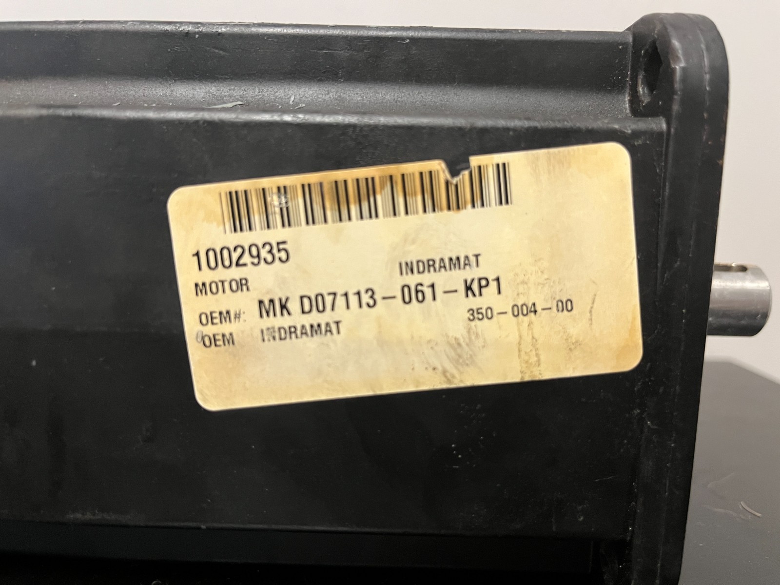 Indramat Rexroth MKD071B-061-KP1 Permanant Magnet Motor Servo Motor