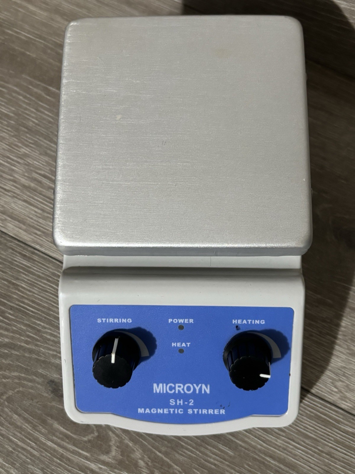 Microyn SH-2 Magnetic Stirrer Hot Plate Lab Mixer 110V Tested Heat & Stir Works
