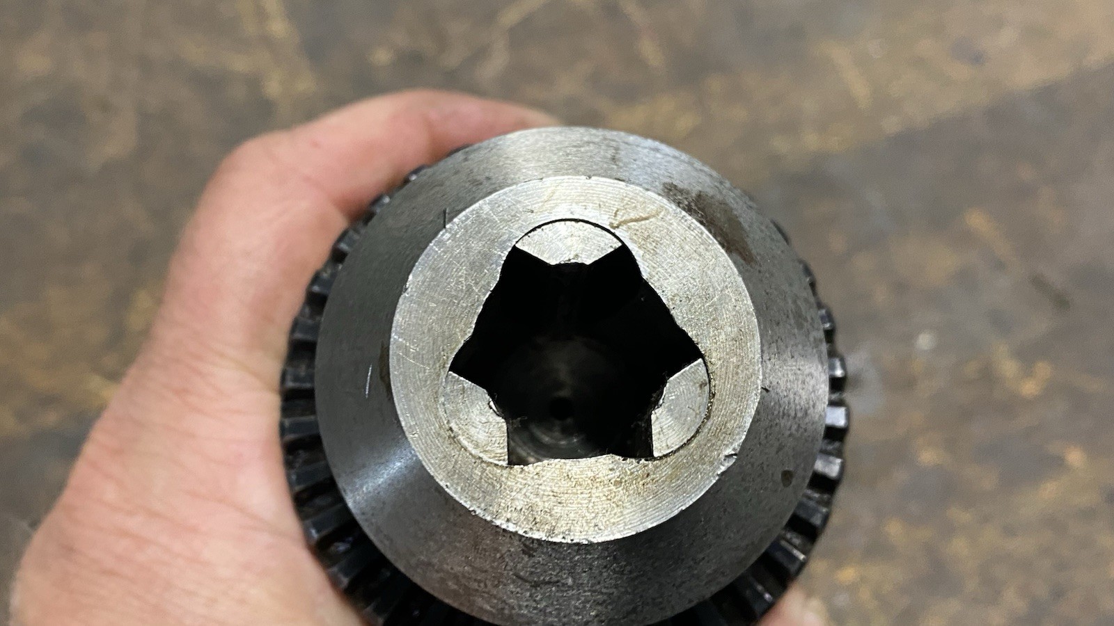 Jacobs 18N Ball Bearing Super Chuck with 4MT Shank Lathe Mill No. 4 Morse Taper