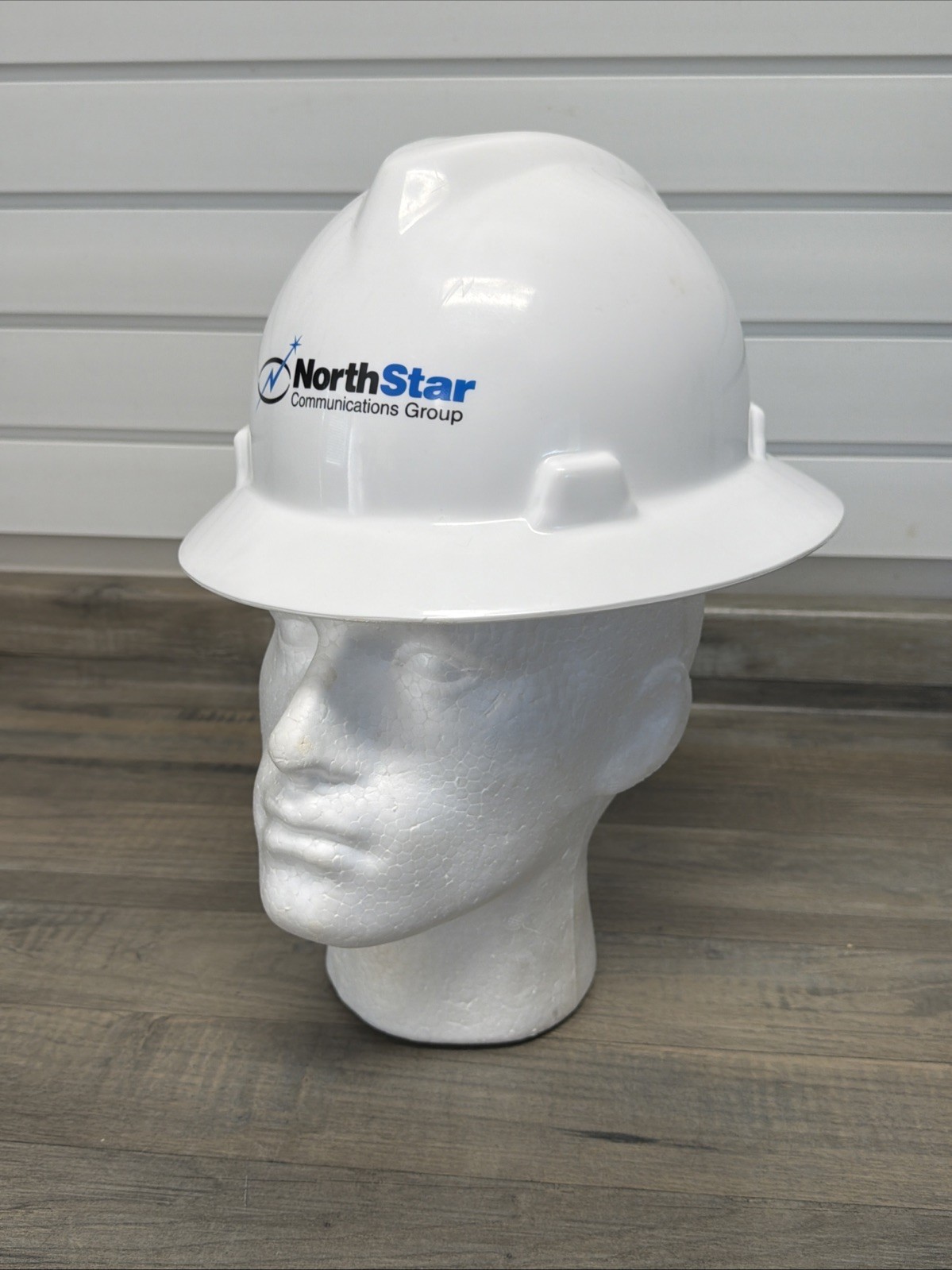 NorthStar Communications Group MSA V-Gard Style Hard Hat Medium White
