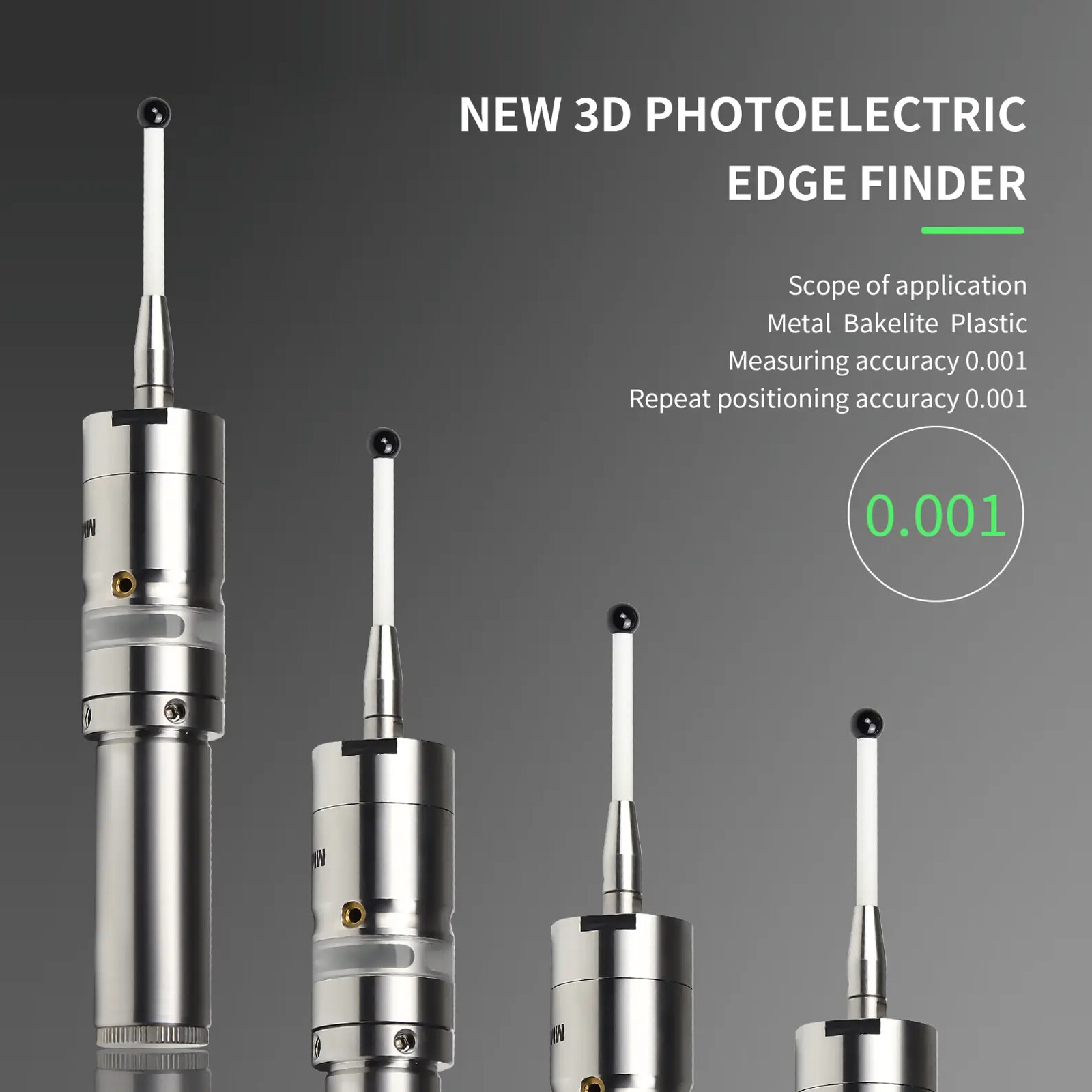 MMP25 3D Light Edge Finder CNC Machining Center Sub-center Rod detection sensor