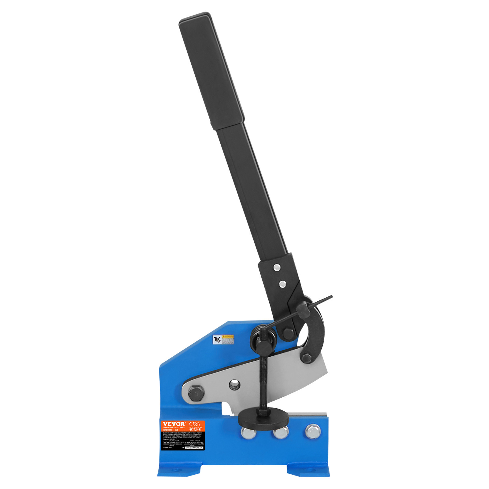 VEVOR 5″ Manual Hand Plate Shear Benchtop Cutter Metal Sheet Processing Q235