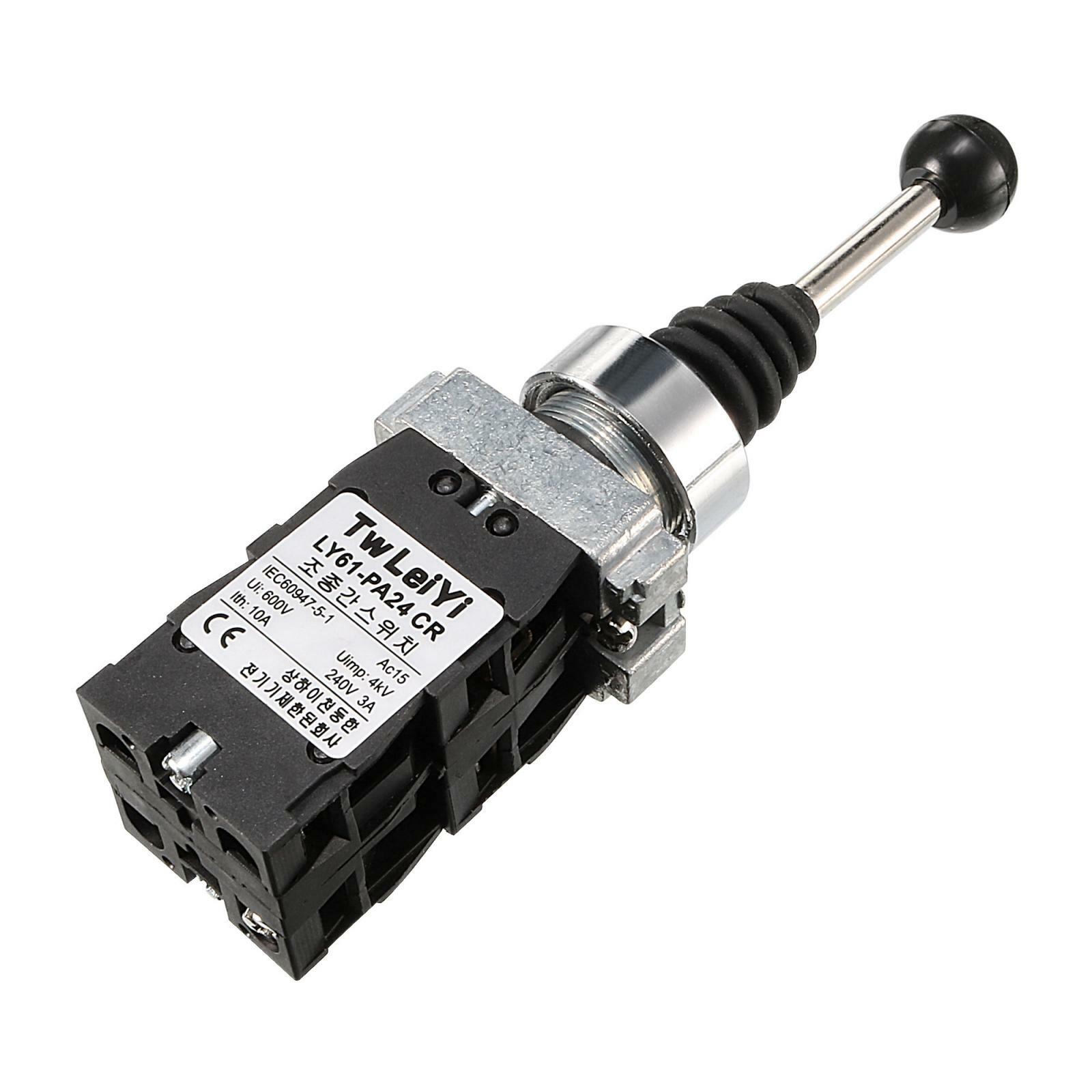 Joystick Switch Controllers 4 Ways 4 NO Momentary 240V/600V 3A/10A