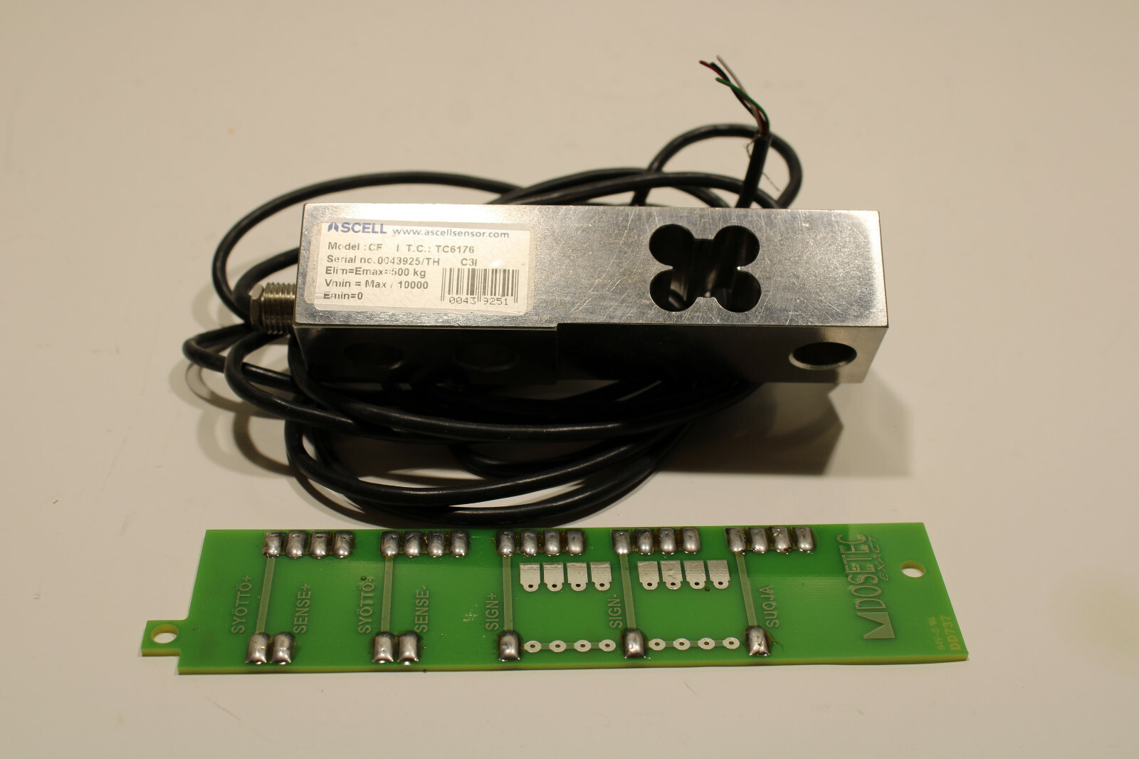 Ascell CFI Load Cell 500kg NEW