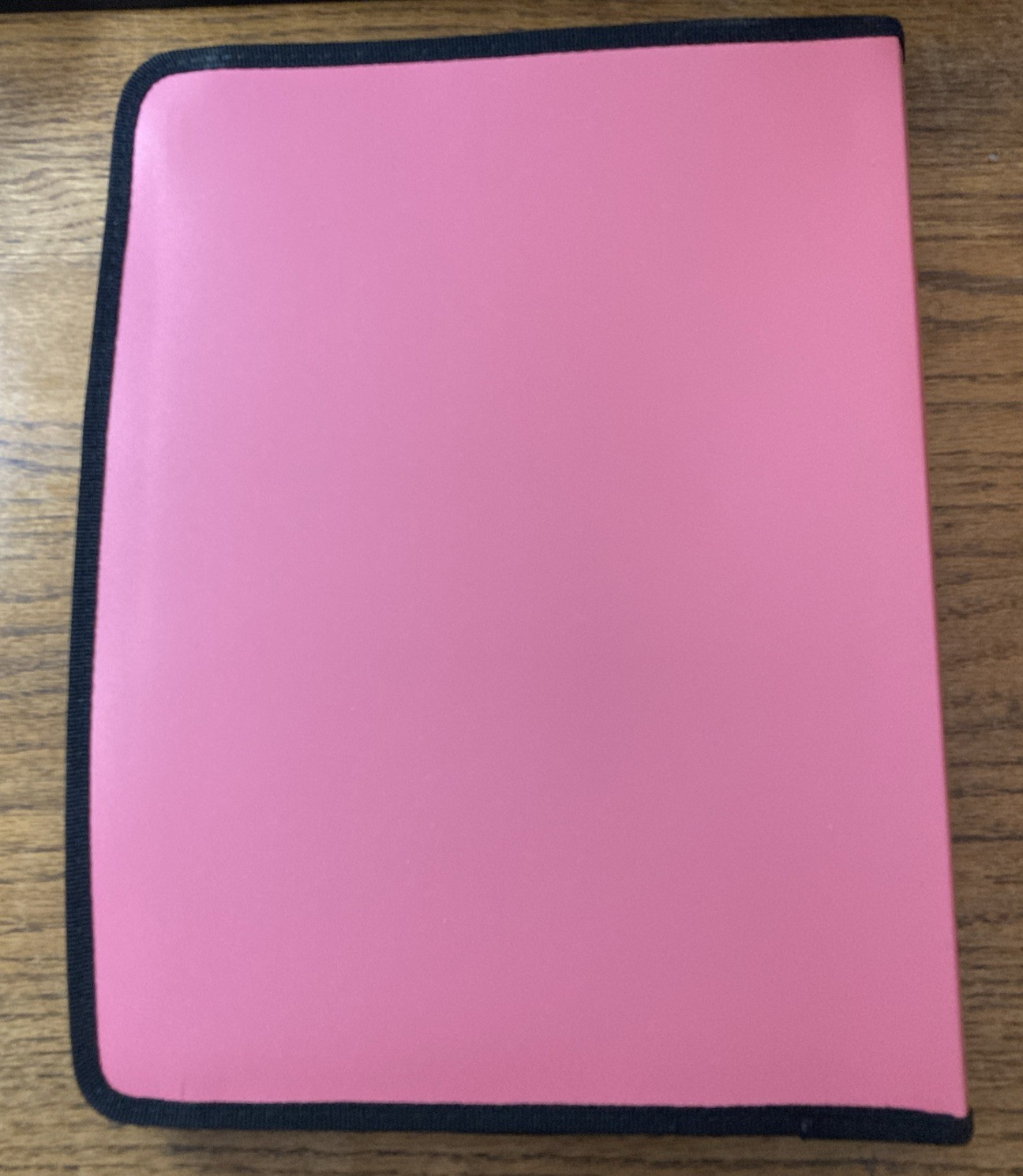 Mead 5 Star 7 Pocket Customizable Expanding File Folder Zipper Closure Pink New