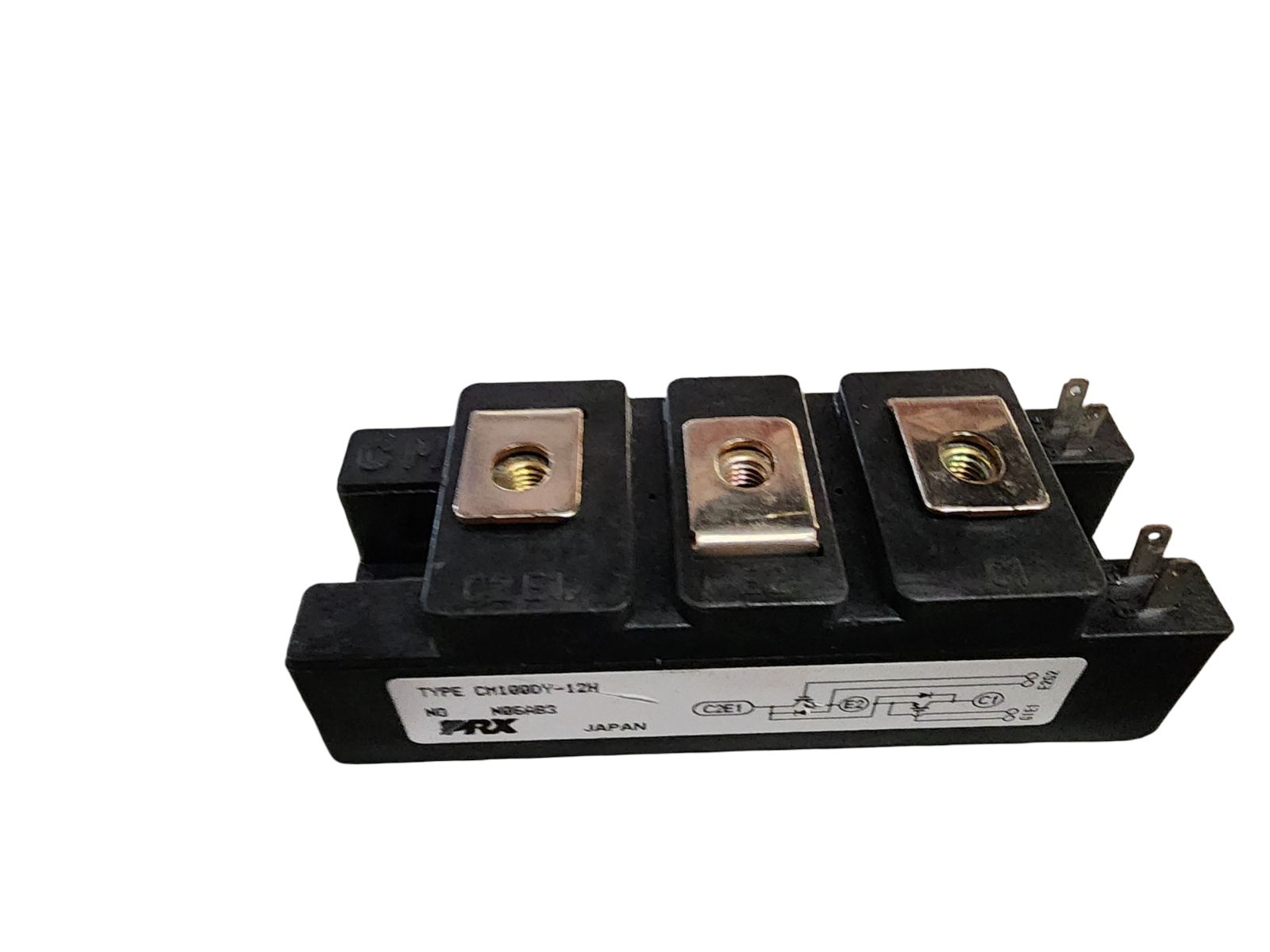 Powerex CM100DY-12H IGBT Module Half-Bridge 100A 600V 400W Chassis Mount